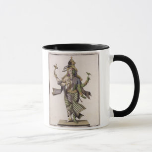 Caneca Ardhanarishvara, 'da viagem Indes auxiliar e de um
