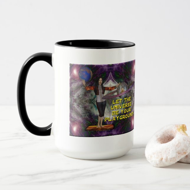 Caneca Área de jogo universal (Com Donut)
