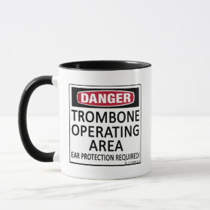 Caneca Área de Operação Trombone