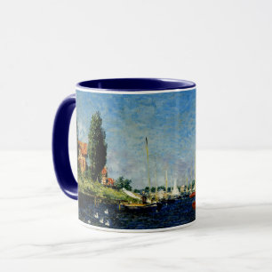 Caneca Argenteuil, pintura de arte de Claude Monet