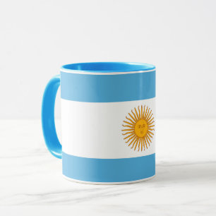 Caneca Argentina Flag Coffee Mug – Argentinian Decor 