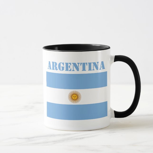 Caneca Argentina Flag Shobolas Futebol Argentino (Direita)