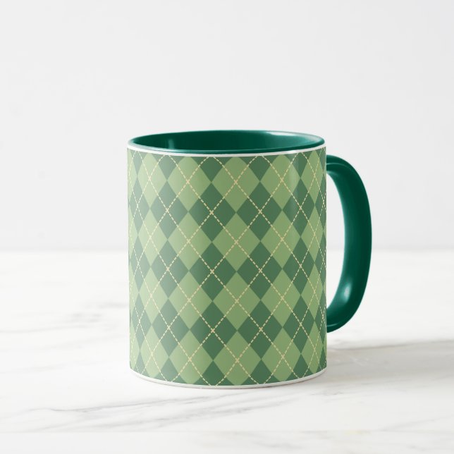 Caneca Argyle (Frente Esquerda)