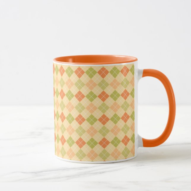 Caneca Argyle Pattern Mug (Direita)