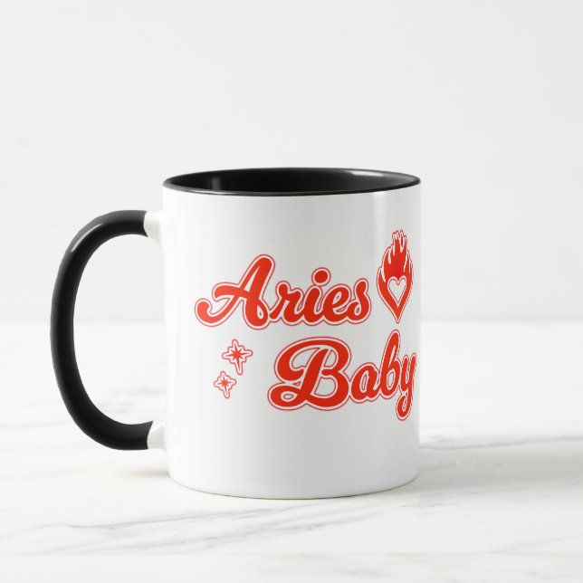 Caneca Aries baby mug (Esquerda)