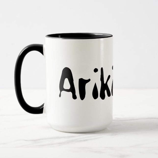 Caneca Ariki Maori Male Name (Esquerda)