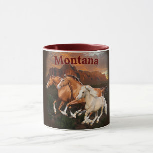 Caneca Arizona Cavalos selvagens