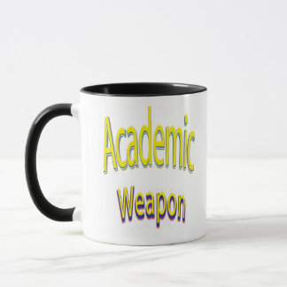 Caneca Arma Acadêmica, Citação Inspirativa, De Volta À Es