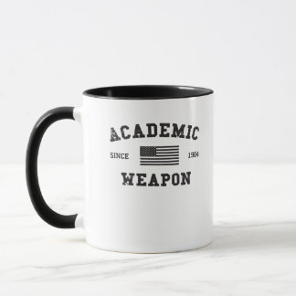 Caneca Arma Acadêmica Meme Engraçada