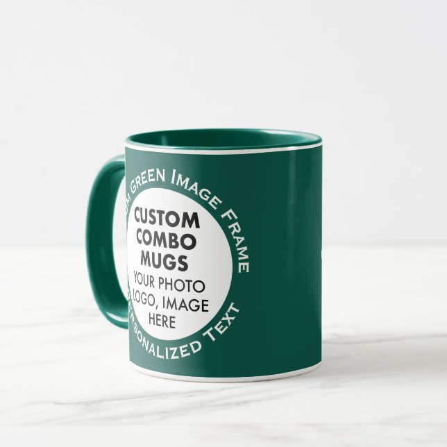 Caneca Armação Redonda 2 Foto Texto Hunter Verde Combo Pe (Frente Esquerda)