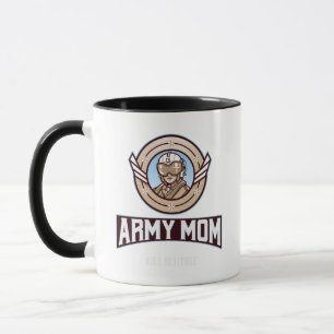 Caneca Armada Mãe Café Mug - Orgulho Militar de Altitude