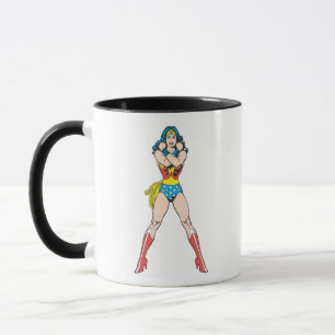 Caneca Armas de Mulher Maravilha Cruzadas