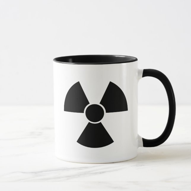 Caneca Armas nucleares pretas (Direita)