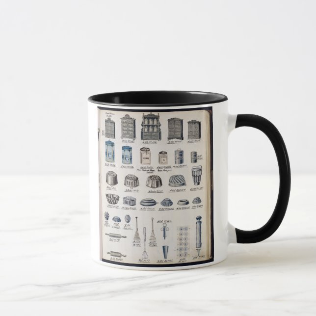 Caneca Armazenamento e utensílios da cozinha de um (Direita)