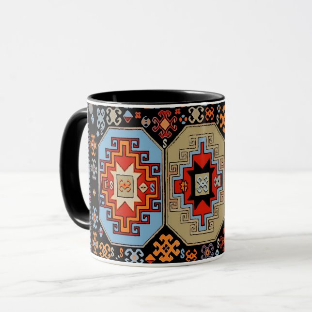 Caneca Armênio Folk Art Mug (Frente Esquerda)