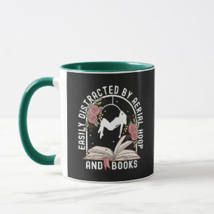 Caneca Aroca Aérea e Livro Facilmente Distraído