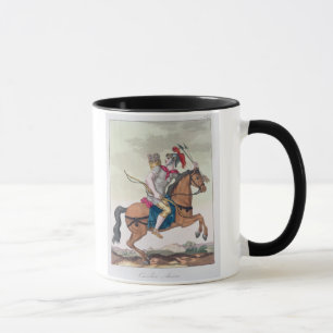 Caneca Arqueiro da cavalaria, de "L'Antica Roma", 1825