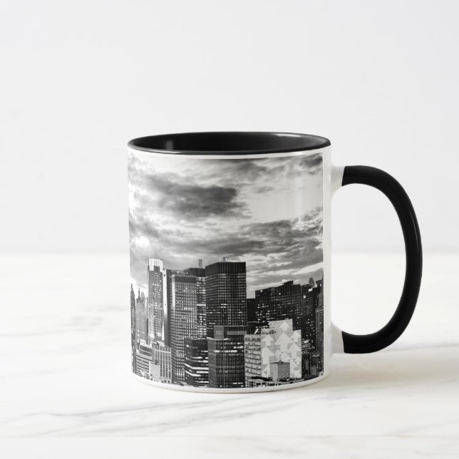 Caneca Arquitectura da cidade de Manhattan (Direita)