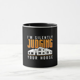 Caneca Arquiteto estou justificando sua arquitetura da ca