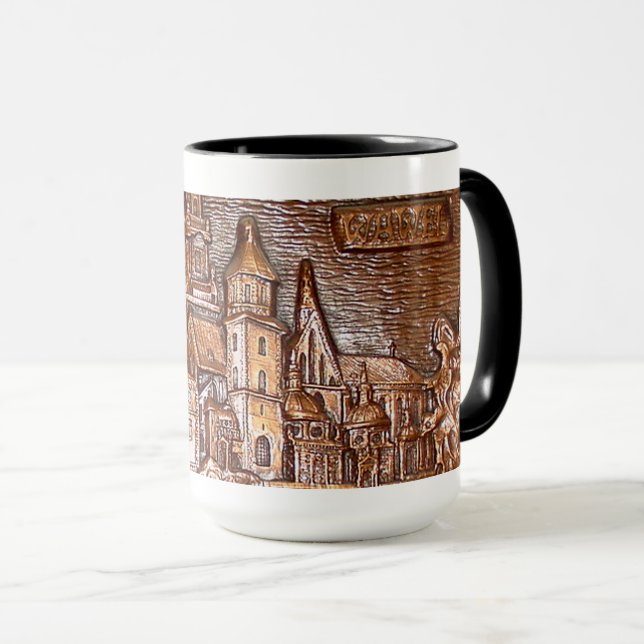 CANECA ARQUITETURA DE POLÔNIA KRAKOW (Frente Esquerda)