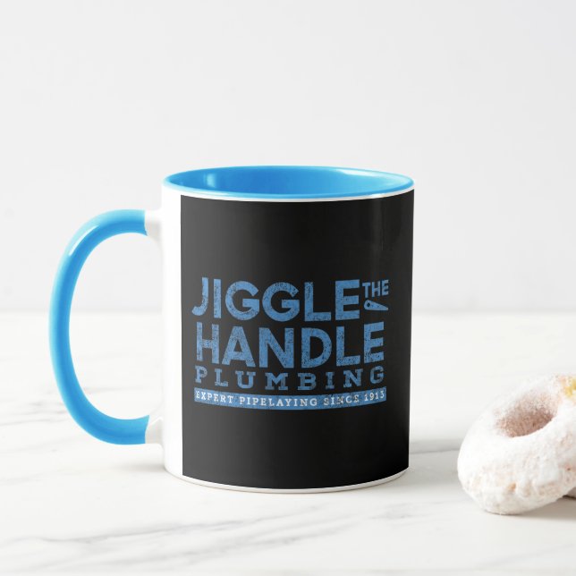 Caneca Arranhe a alça Encanando Preto BG Combo (Com Donut)