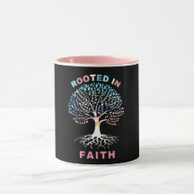 Arrastada em Faith Tree Combo Mug