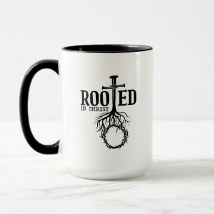Caneca Arrastada Na Escritura De Cristo Cruzada Cristã Ve