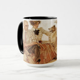 Caneca Arrow Collar advertisement, 1910 by Leyendecker