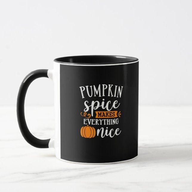 Caneca Arroz Pumpkin Torna Tudo Legal (Esquerda)