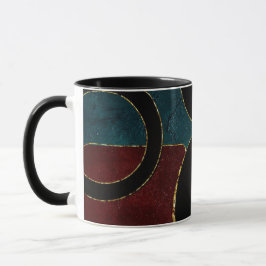 CANECA ART DECO CIRCLES MUG