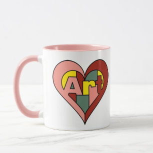 Caneca  Art Heart Mug