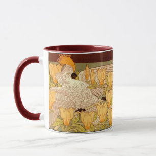 Caneca Art Nouveau Cockato