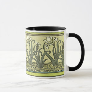Caneca Art Nouveau Irises - Mug