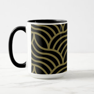 Caneca Art Nouveau Pattern Impressão