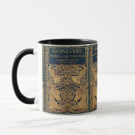 Caneca Art Nouveau Peacock