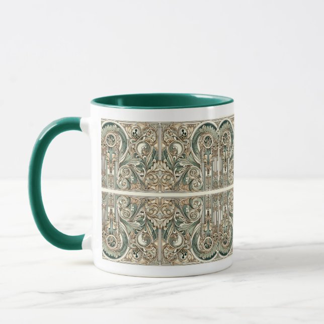 Caneca Art Nouveau Por Todos Os Padrões (Esquerda)
