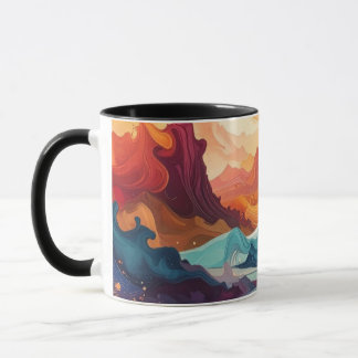 Caneca Arte abstrata