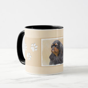Caneca Arte Animal Original Pintura Inglesa Toy Spaniel