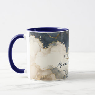 Caneca Arte artística com tinta alcoólica Latitude