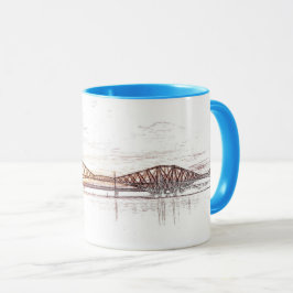 Caneca Arte Atmosférica da Ponte Forth