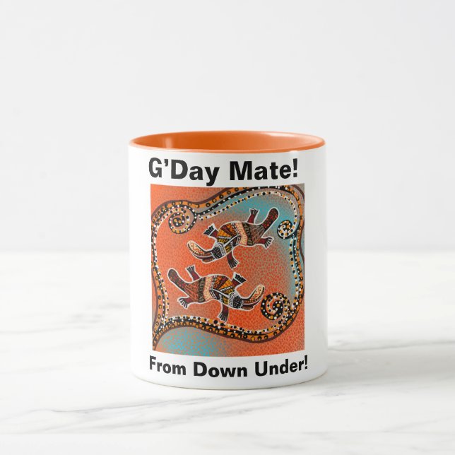 CANECA ARTE AUSTRALIANO                     (Centro)