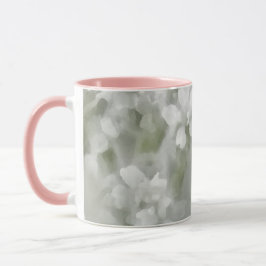 Caneca Arte Botânica Impressionista Delicada