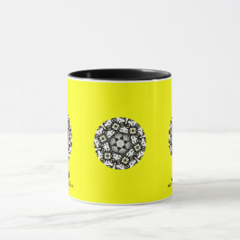 Caneca Arte caleidoscópica do Volume 16