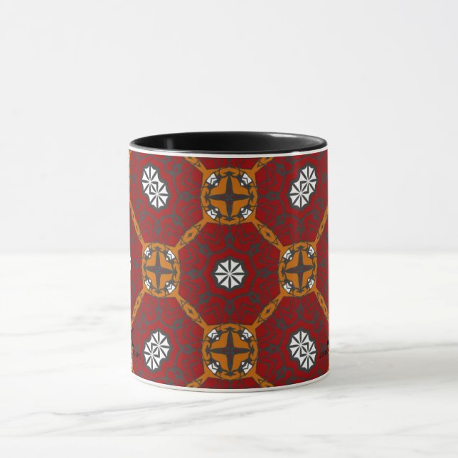 Caneca Arte caleidoscópica do Volume 4, 24 (Centro)