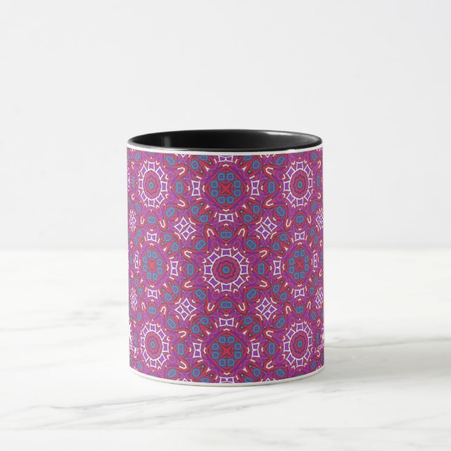 Caneca Arte caleidoscópica do volume 92 (Centro)