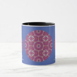 Caneca Arte caleidoscópio do nono volume dezenove