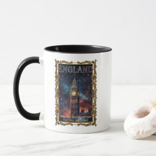 Caneca Arte Celestial Inglaterra Big Ben