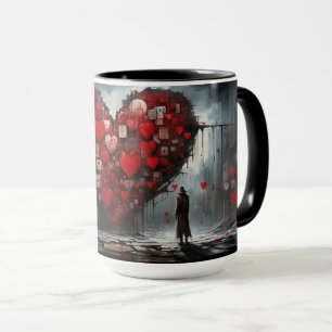 Caneca Arte Colorida na Rua Mug - Pulsação Urbana