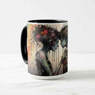Caneca Arte Colorida na Rua Mug - Pulsação Urbana