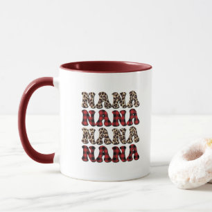 Caneca Arte com palavras Nana fofa